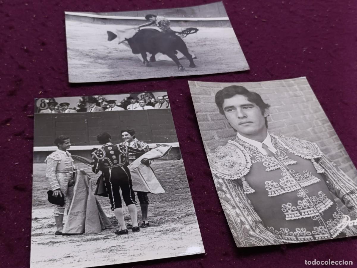 Tauromaquia: Tauromaquia, Lote de Fotograf&iacute;as Originales de Torero, Jos&eacute; Antonio Campuzano, fot. Bot&aacute;n