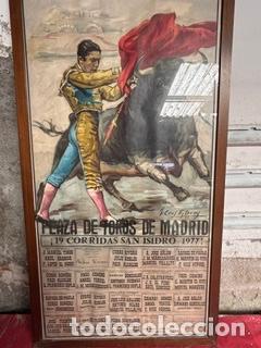 Tauromaquia: Cartel Taurino de la Feria de S. Isidro 1977