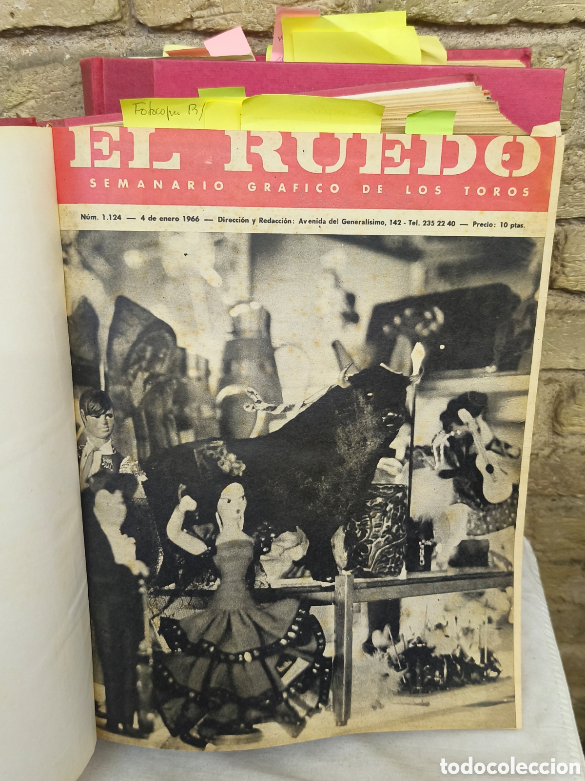 Tauromaquia: El ruedo 1966 Dos tomos - Foto 2
