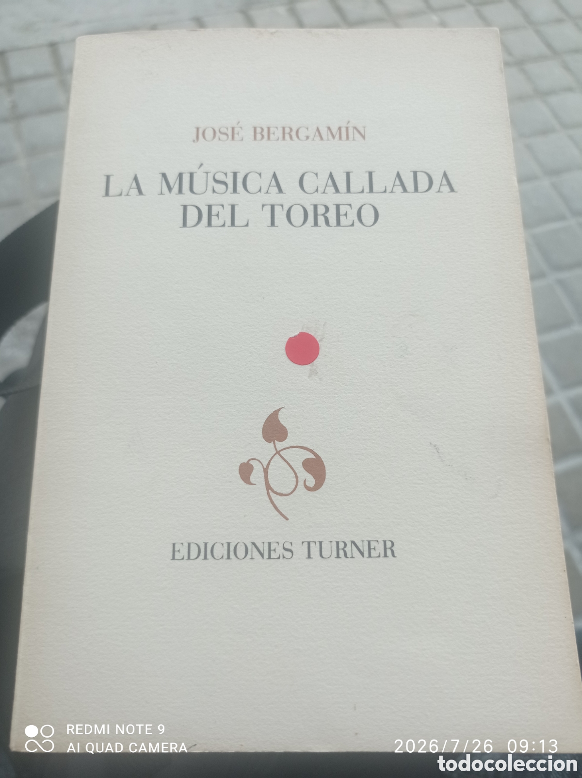 Tauromaquia: La m&uacute;sica callada del toreo