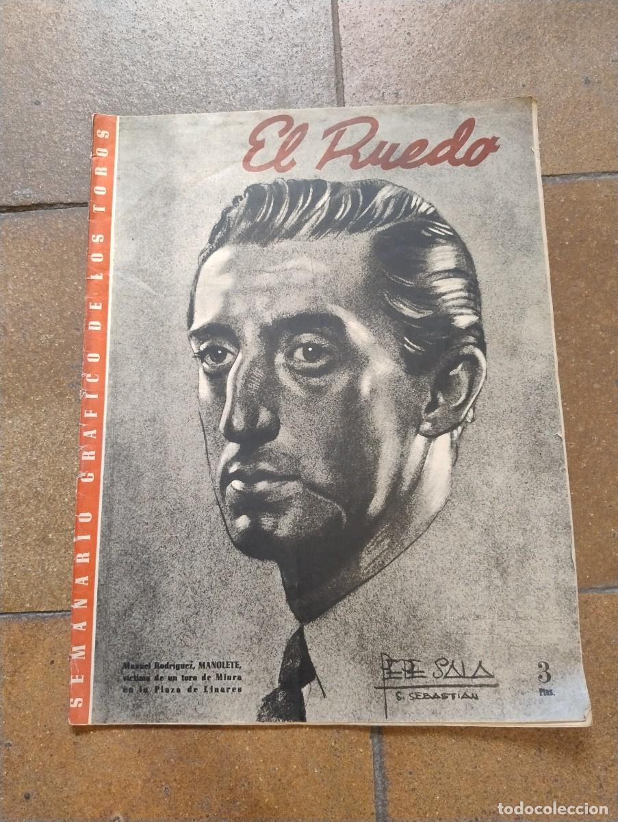 Tauromaquia: EL RUEDO. SEMANARIO TAURINO. MONOGR&Aacute;FICO COGIDA DE MANOLETE 1947