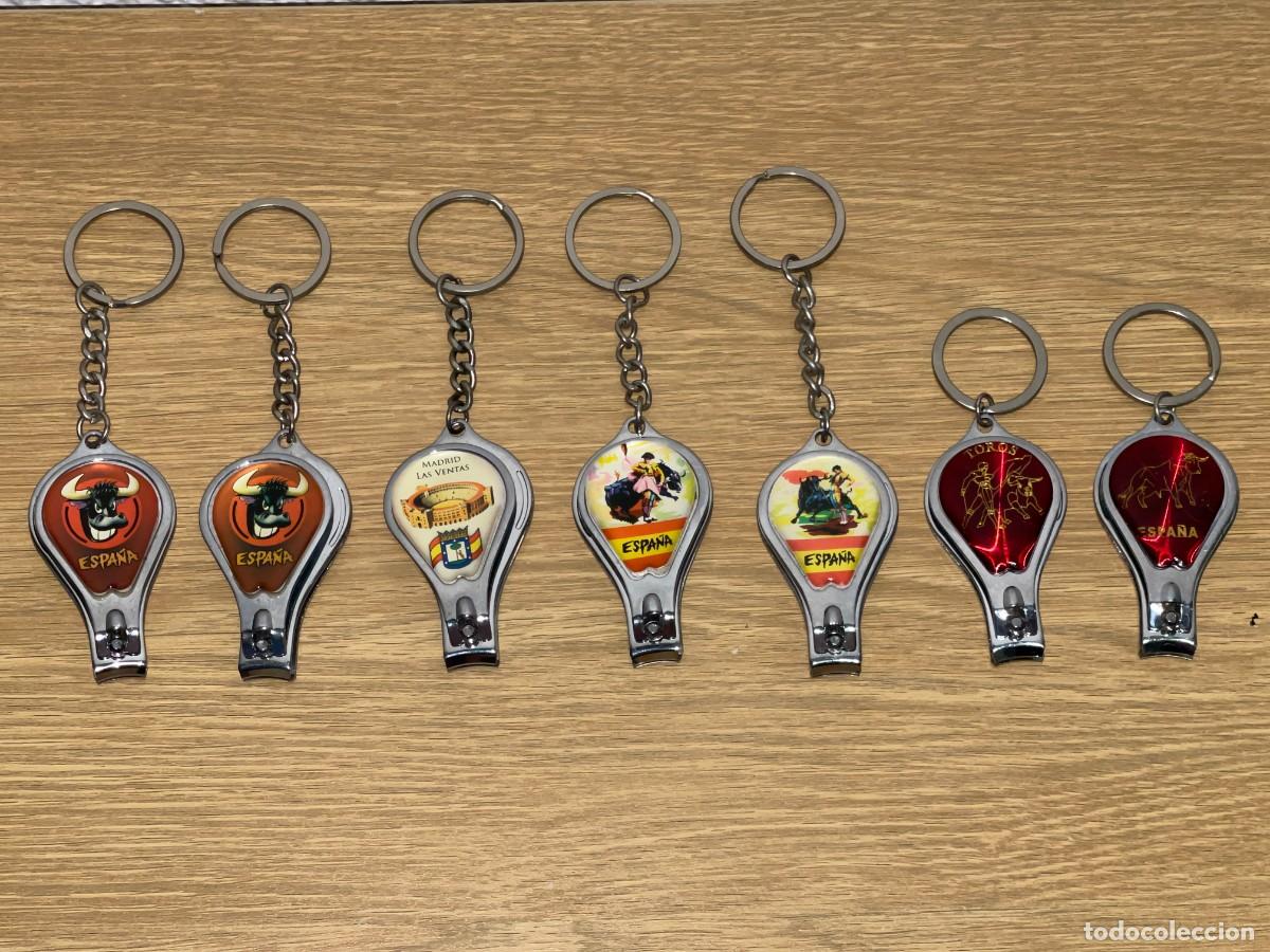 Tauromaquia: 2- Lote 7 Llaveros Corta&uacute;&ntilde;as Abrebotellas Tema Taurino Toros Espa&ntilde;a bull bullfight ol&eacute; spain keyring