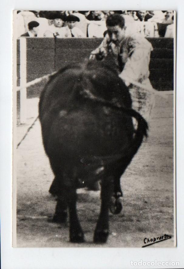 Tauromaquia: ANTIGUA POSTAL FOTOGRAFICA N&ordm; 130 - EMILIO ORTU&Ntilde;O - JUMILLANO - ESTOCADA. CHAPRESTO. GARRABELLA.