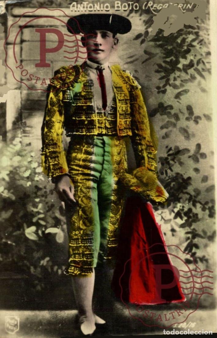 Tauromaquia: TORERO. ANTONIO BOTO REGATERIN. POSTAL FOTOGRAFICA. TOROS. TAUROMAQUIA. BULLFIGHTING. CORRIDA. TAURE