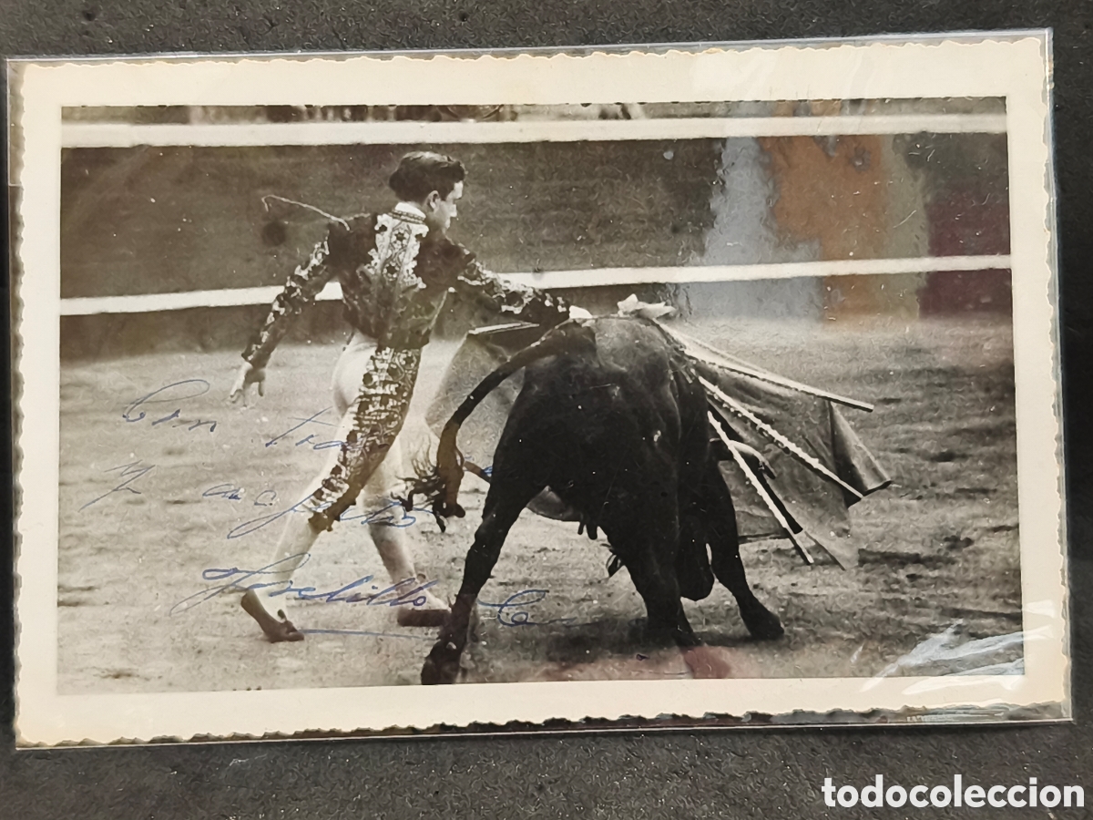 Tauromaquia: Fotograf&iacute;a firmada Joselillo
