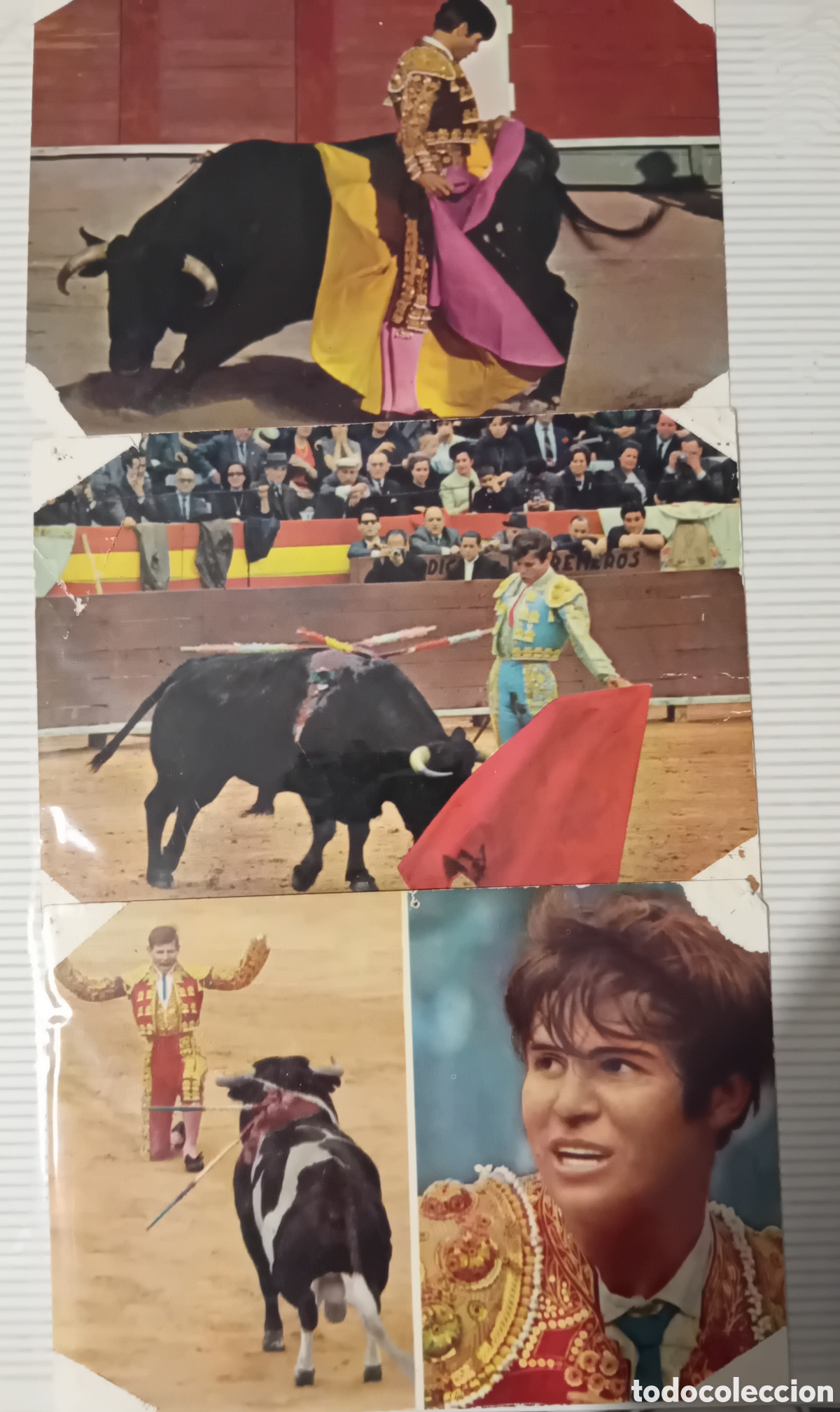 Tauromaquia: Postales del torero &rdquo;El cordobes&rdquo;