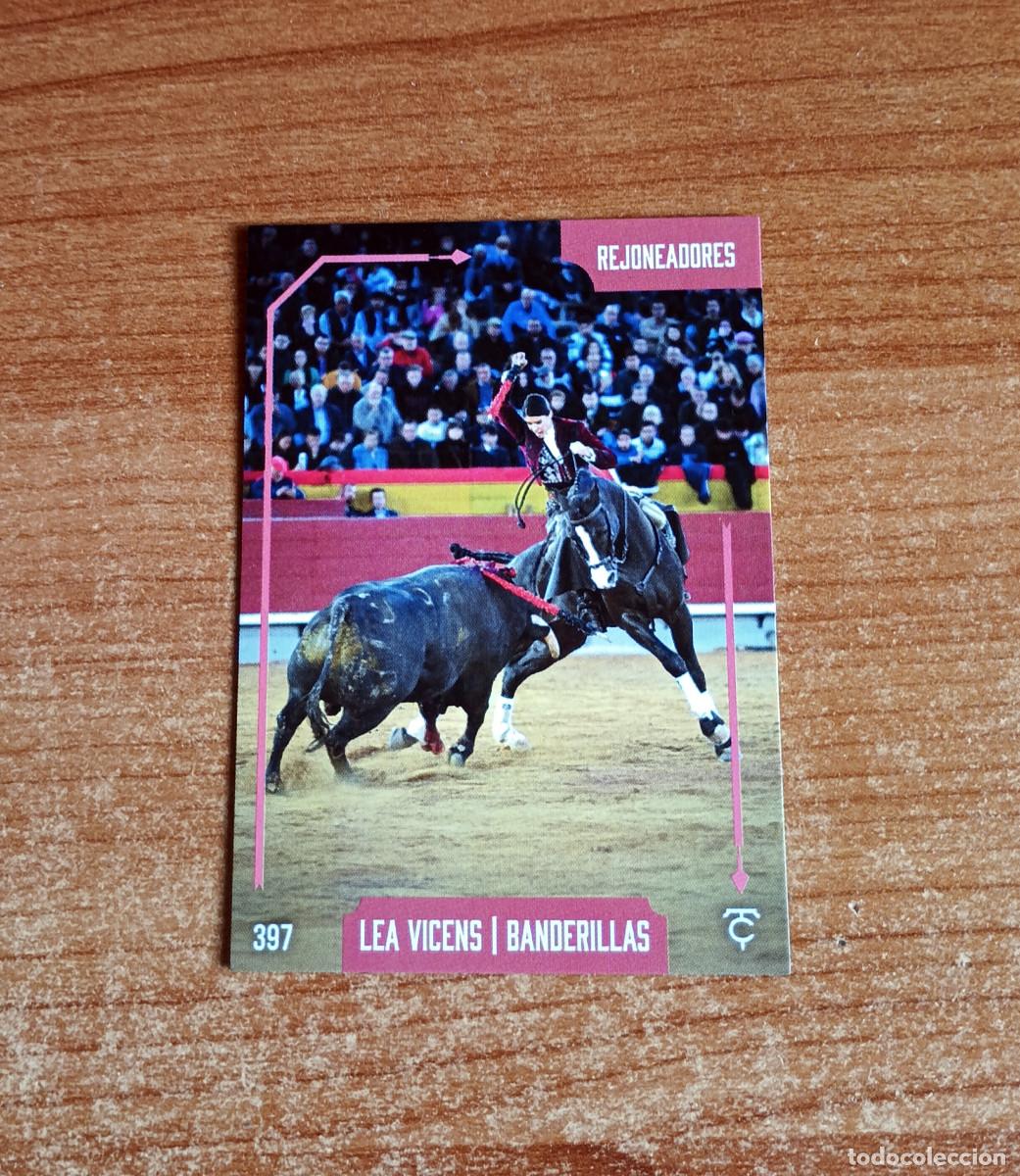Tauromaquia: Cromo Taurocromos 2026 - N&ordm; 397 - Rejoneadores - Lea Vicens - Banderillas