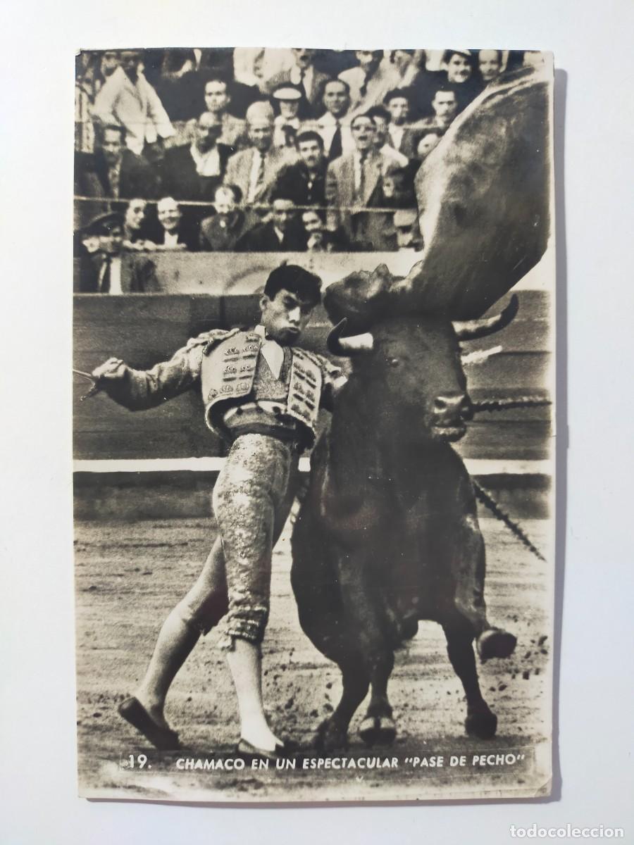 Tauromaquia: Tarjeta Postal. CHAMACO Pase de Pecho - Edit Zerkowitz - S/C