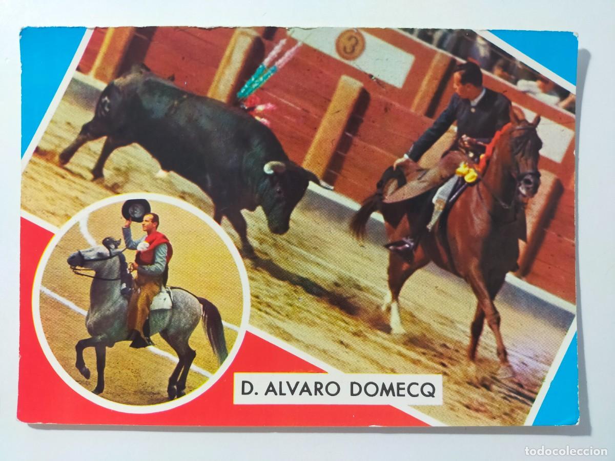 Tauromaquia: Tarjeta Postal. ALVARO DOMECQ - Foto Carretero - S/C