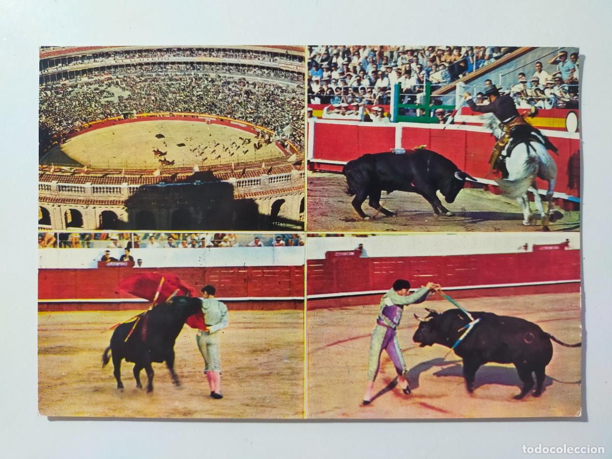 Tauromaquia: Tarjeta Postal. T&iacute;pica corrida de toros - Foto C. Rivas. Edit Savir - S/C