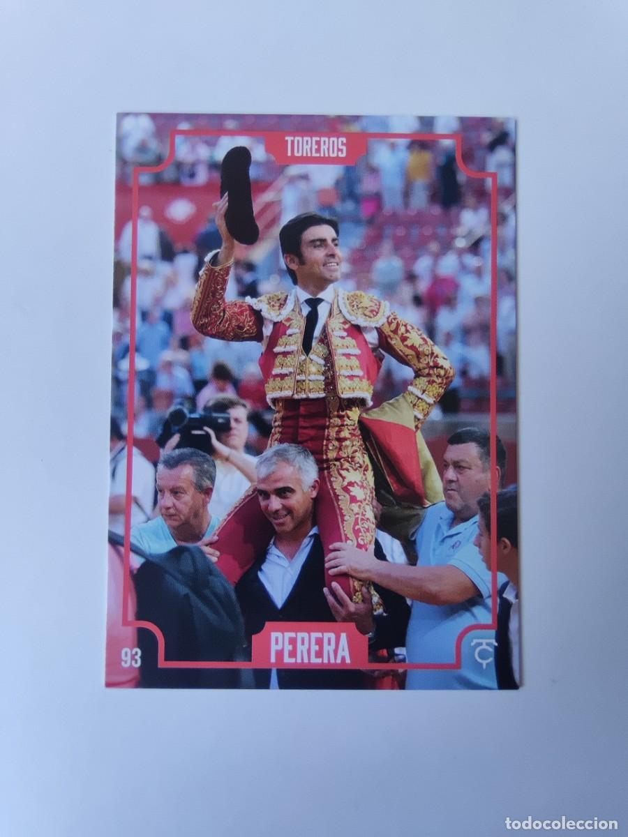 Tauromaquia: Cromo Colecci&oacute;n Taurocromos N&ordm; 93