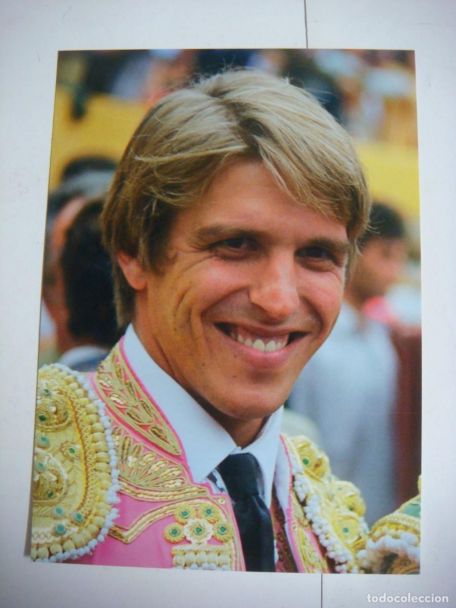 Tauromaquia: FOTO EN CARTULINA TAMA&Ntilde;O CUARTILLA DE MANUEL DIAZ EL CORDOBES-(&)