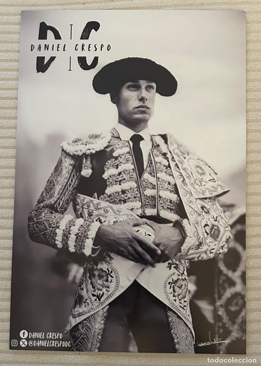 Tauromaquia: Daniel Crespo - postal 17 x 25 cm.