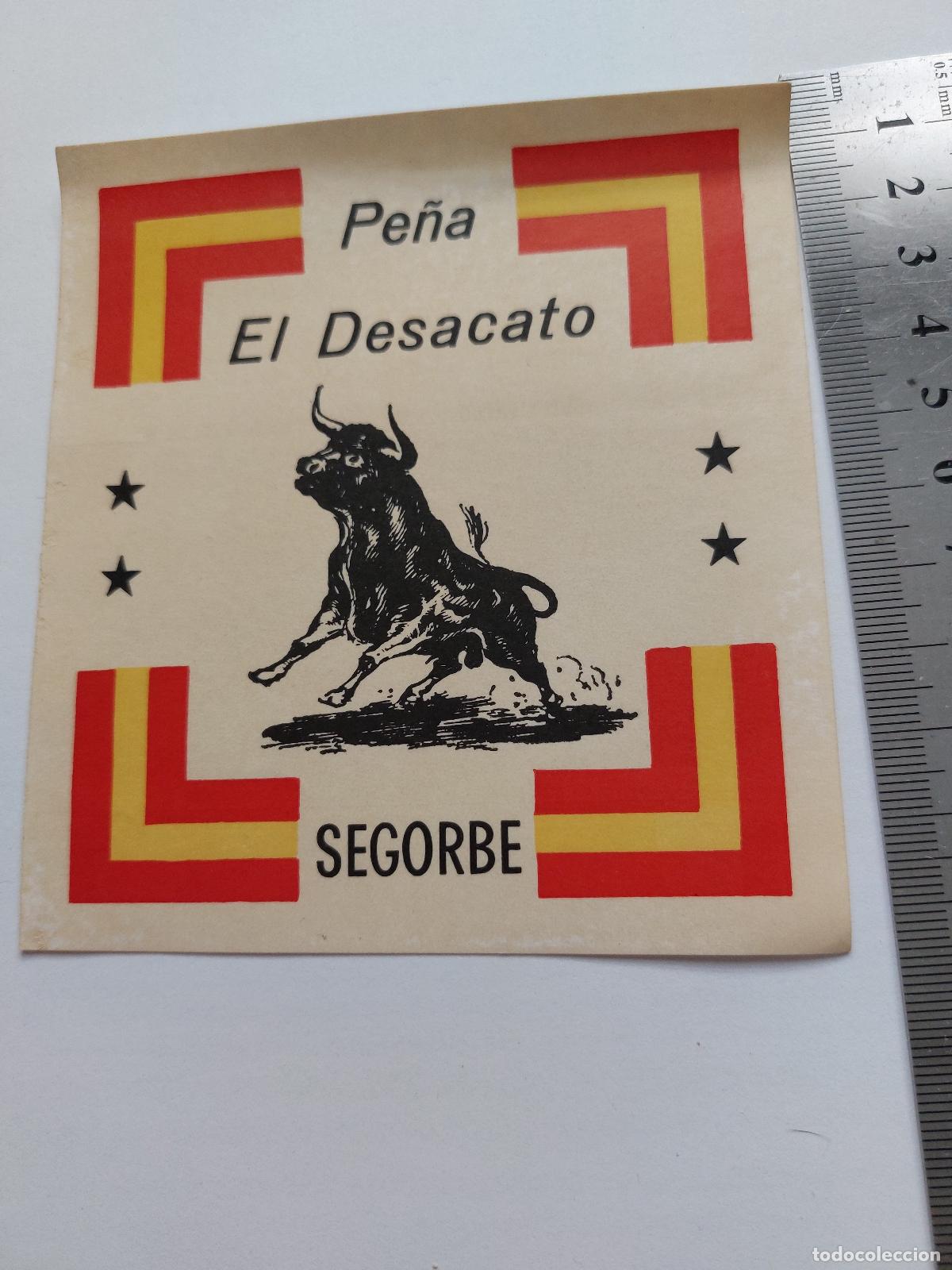 Tauromaquia: Folleto de la Pe&ntilde;a El Desacato de Segorbe