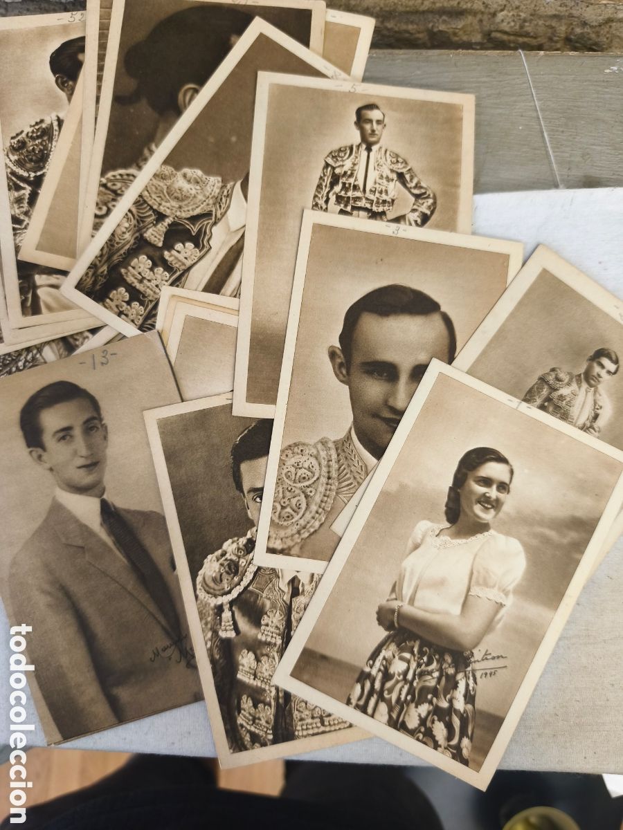 Tauromaquia: 57 postales de toreros con historia en reverso