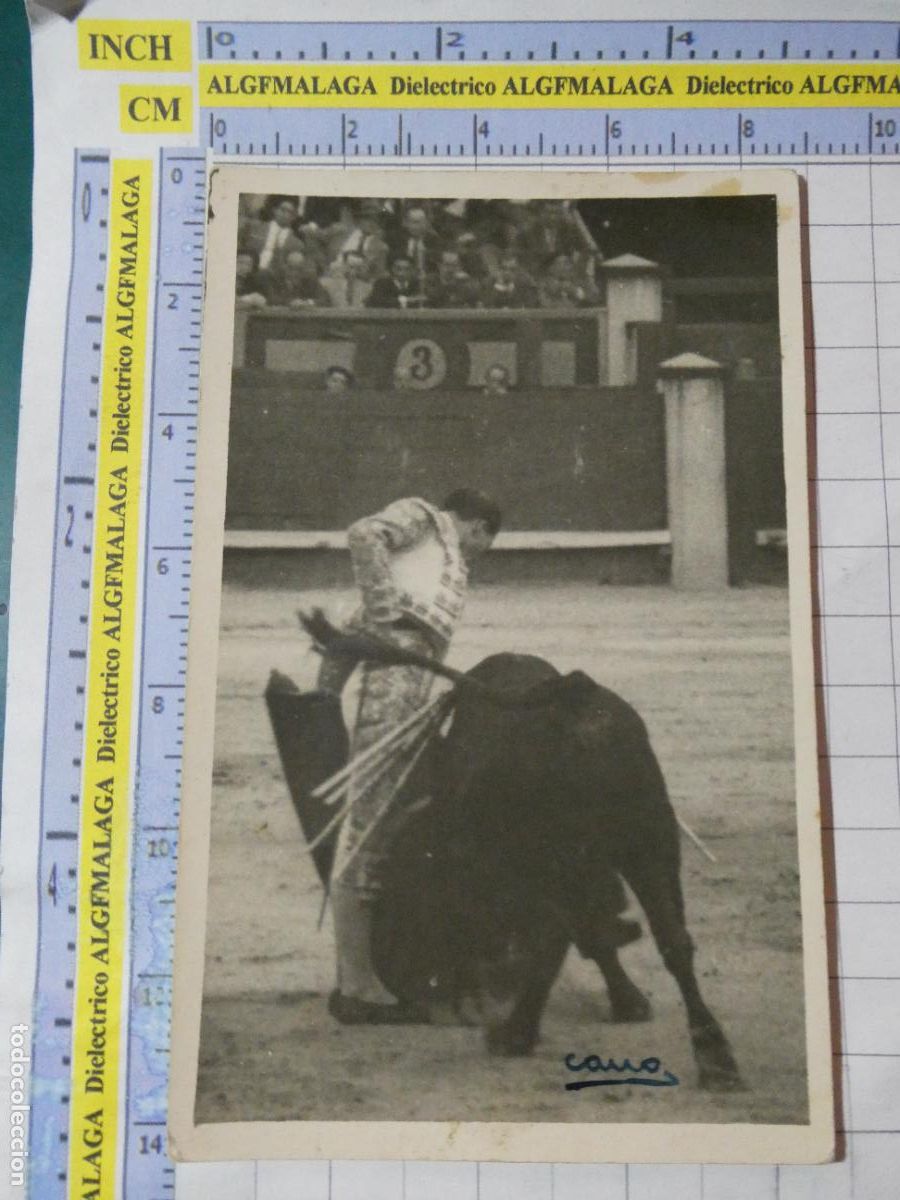 Tauromaquia: FOTO FOTOGRAF&Iacute;A POSTAL DE TOROS TAUROMAQUIA. TORERO? FOT&Oacute;GRAFO CANO MADRID. 2922