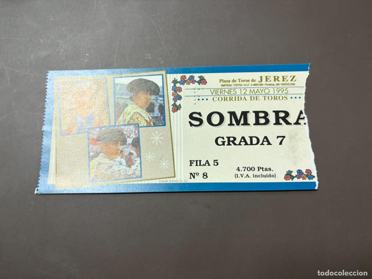 Tauromaquia: ENTRADA DE TOROS - PLAZA DE TOROS DE JEREZ - SOMBRA GRADA- VIERNES 12 MAYO 1995