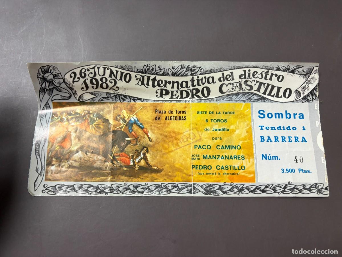 Tauromaquia: ENTRADA DE TOROS - PLAZA DE TOROS DE ALGECIRAS - SOMBRA TENDIDO - 16 JUNIO 1982