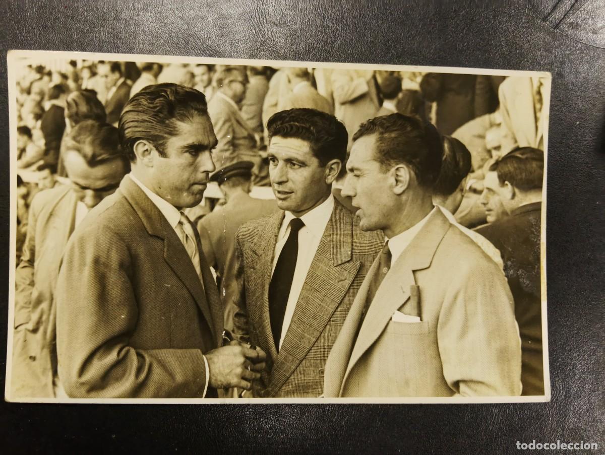 Tauromaquia: FINEZAS - FOTOGRAFIA DE TOREROS VETERANOS - PLAZA DE TOROS DE VALENCIA -30 -09 - 1951