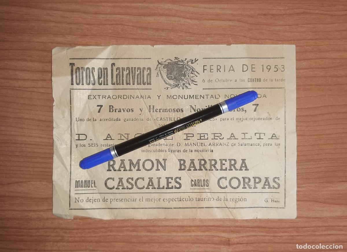 Tauromaquia: PLAZA DE TOROS DE CARAVACA A&Ntilde;O 1953