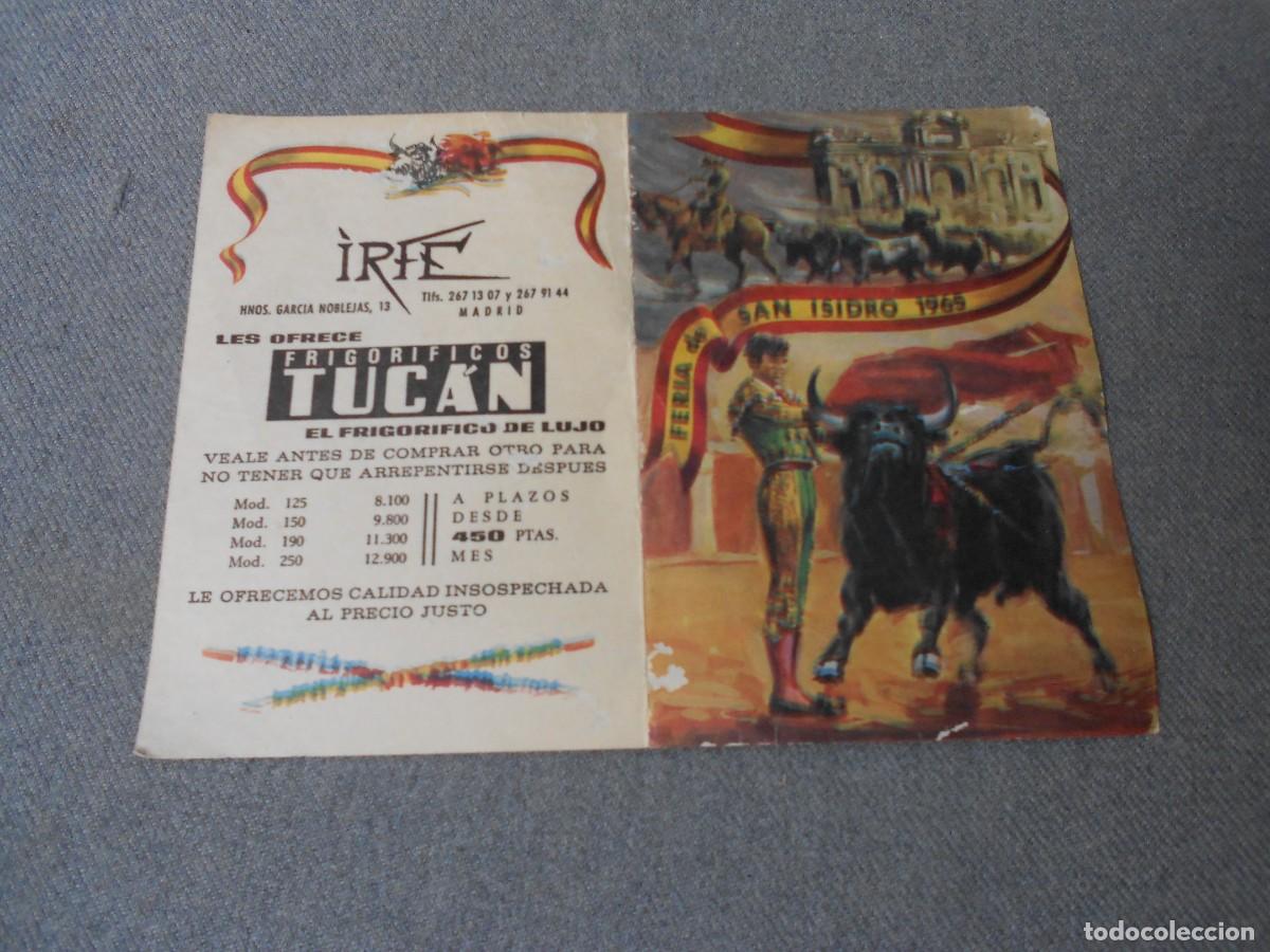 Tauromaquia: PROGRAMA DE MANO. FERIA TAURINA 1969