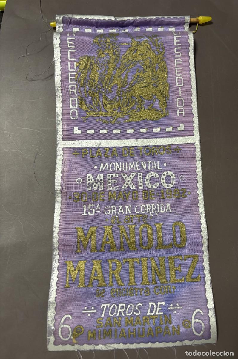 Tauromaquia: CARTEL SEDA. PLAZA TOROS M&Eacute;XICO. 1982. GANADER&Iacute;A SAN MARTIN MIMIAHUAPAN. MANOLO MARTINEZ