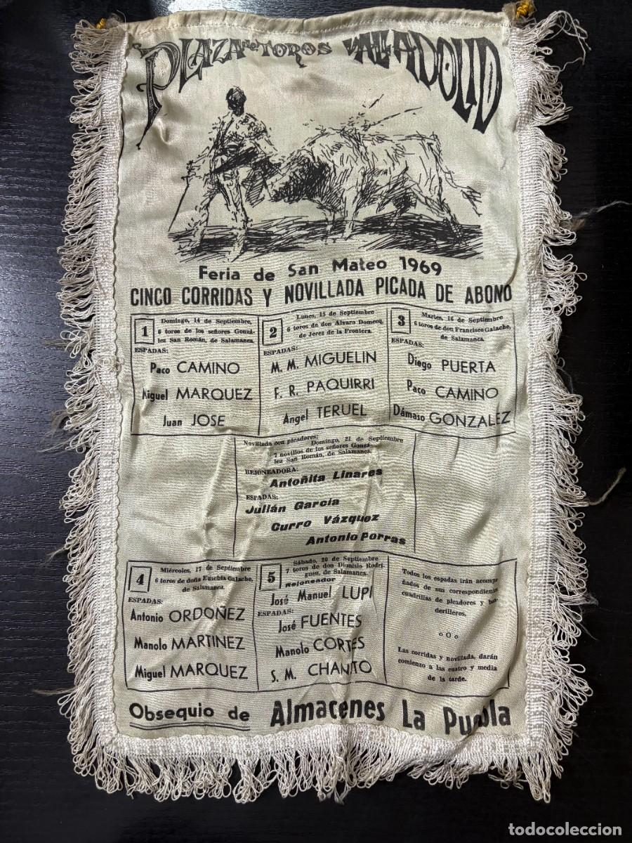 Tauromaquia: CARTEL SEDA. PLAZA TOROS MADRID. 1969. PACO CAMINO. PAQUIRRI. DIEGO PUERTA. ANTONIO ORDO&Ntilde;EZ.