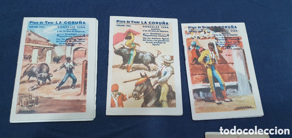 Tauromaquia: Programas y entradas Plaza de Toros de La Coru&ntilde;a. (L133) - Foto 2