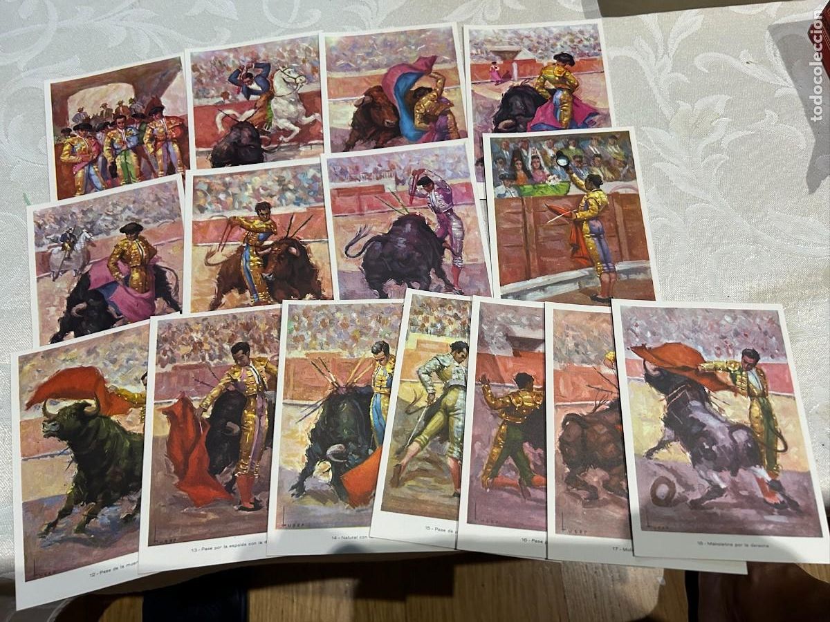 Tauromaquia: fiesta brava 15 postales nuevas se venden sueltas