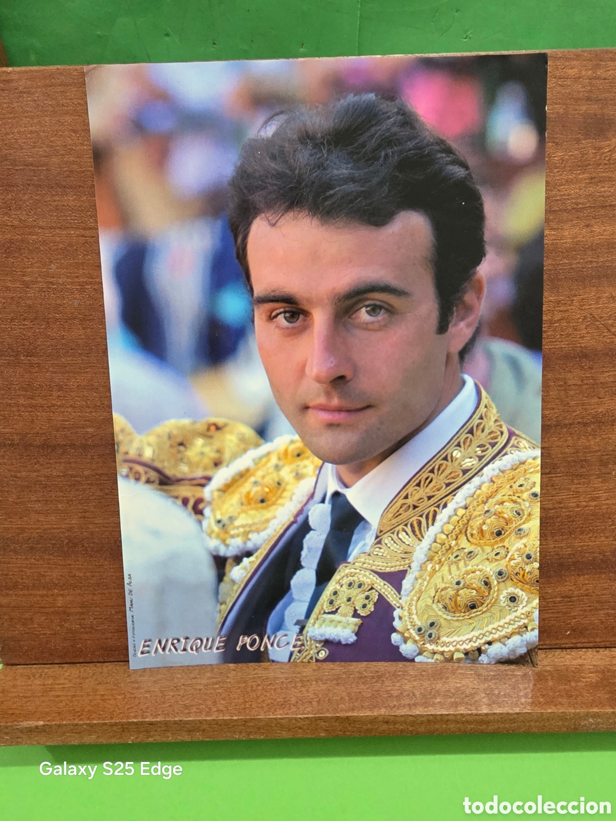 Tauromaquia: FOTO-CARTEL...&rdquo;&rdquo;ENRIQUE PONCE&rdquo;&rdquo;...24 X 17 CM...