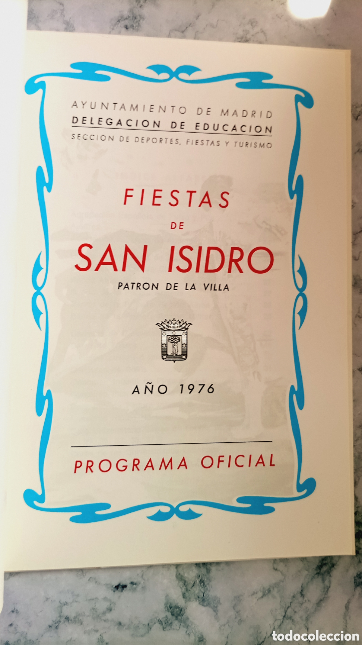 Tauromaquia: Programa Fiestas San Isidro 1976 - Foto 2