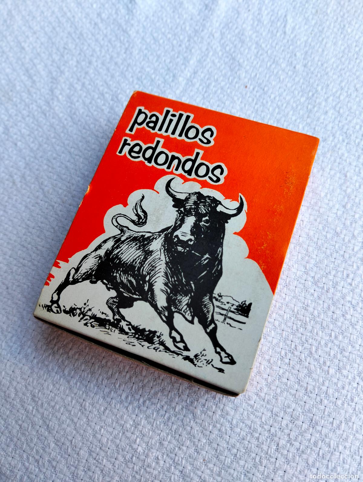 Tauromachie: Caja de palillos redondos estuchado especial toro negro eca j esteba angles