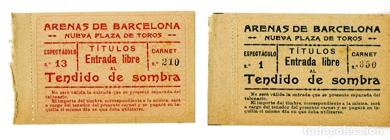Tauromaquia: Dos entradas tendido de sombra de Arenas de Barcelona, nueva plaza de toros - Arenas de Barcelona