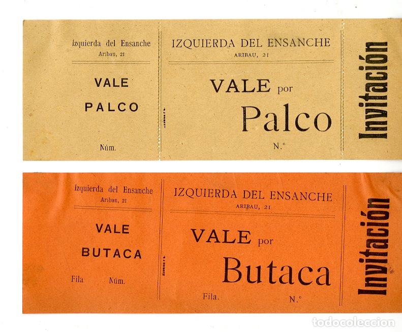 Tauromaquia: Dos invitaciones Izquierda del Ensanche - Izquierda del Ensanche