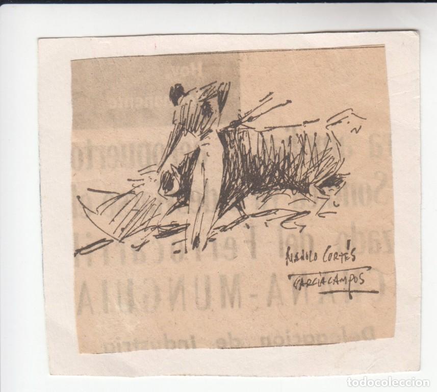 Tauromaquia: Plumilla Luis Garc&iacute;a Campos -- Manolo Cortes Garc&iacute;a Campos