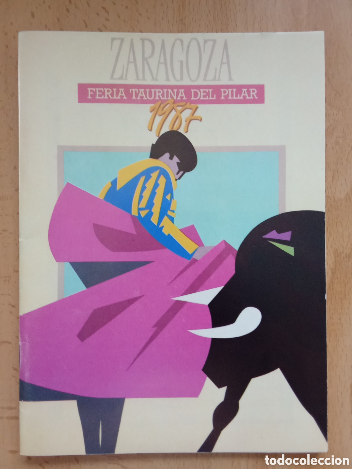 Tauromaquia: Feria taurina del PILAR 1999 Programacion plaza de toros de Zaragoza (BOTERO) JMJ