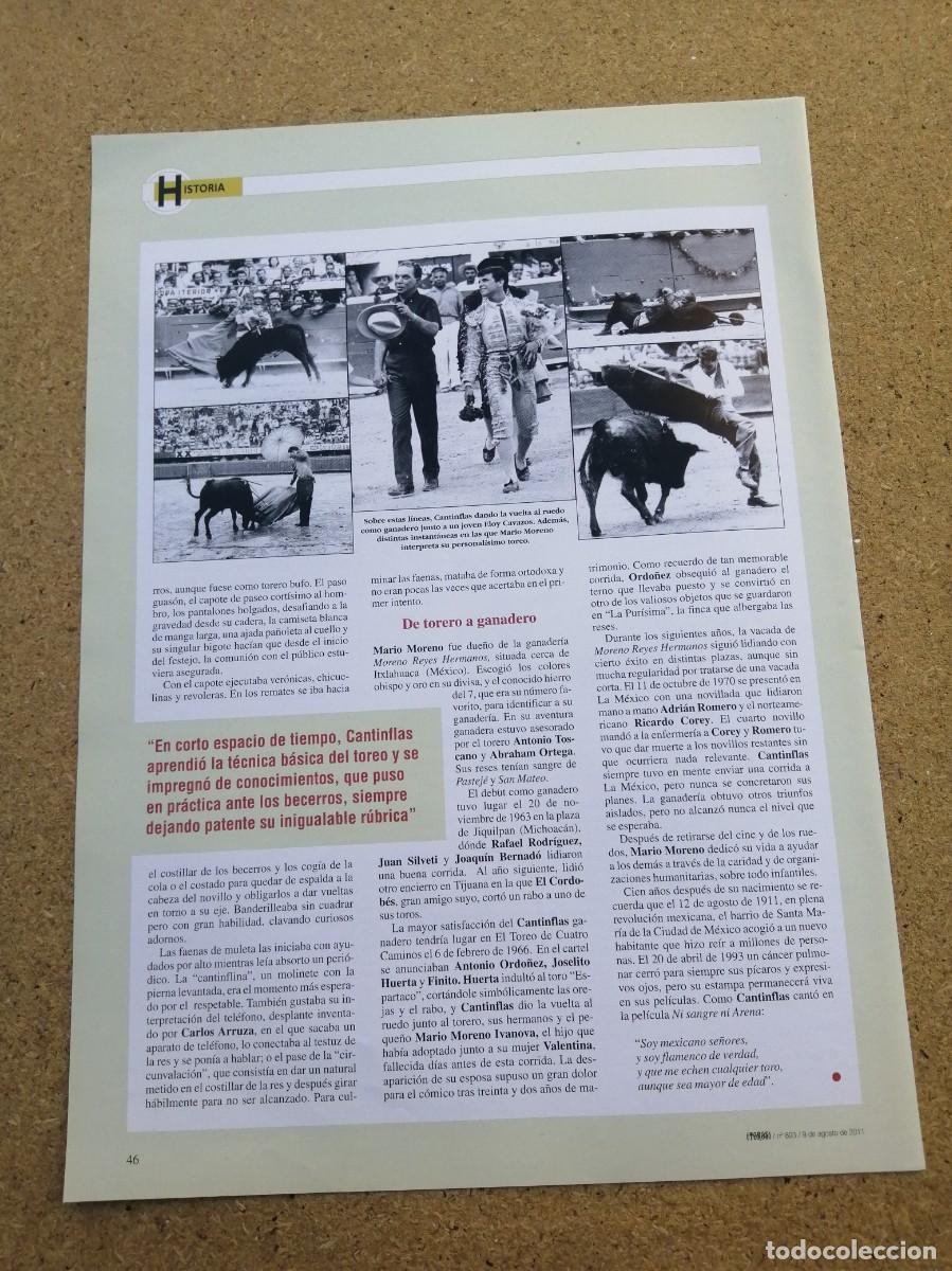 Tauromaquia: REPORTAJE. CANTINFLAS, CENTENARIO DE UN TORERO - Foto 2