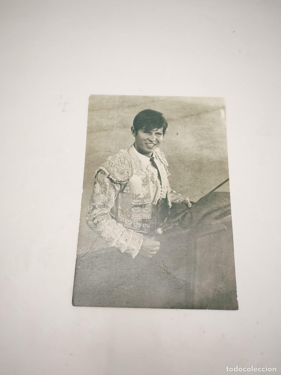 Stierkampf: Fotograf&iacute;a firmada y dedicada por Manuel Ben&iacute;tez EL CORDOB&Eacute;S (15x10 cms.) Manuel Ben&iacute;tez EL CORDOB&Eacute;S
