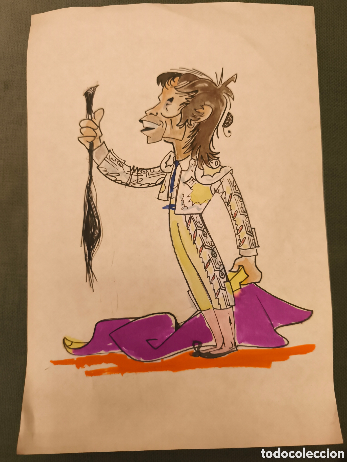 Tauromaquia: Dibujo original toreo, Vinyes