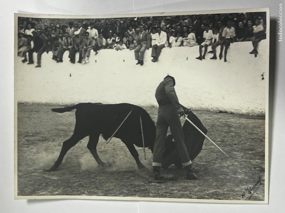 Tauromaquia: ANTIGUA FOTOGRAF&Iacute;A. TORERO MANUEL BELMONTE FERN&Aacute;NDEZ. TAUROMAQUIA. RAFAEL IGLESIAS.