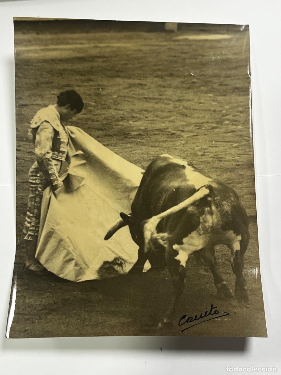 Tauromaquia: ANTIGUA FOTOGRAF&Iacute;A. TORERO CAMINO. TAUROMAQUIA. FOTOGRAF&Iacute;A CANITO.