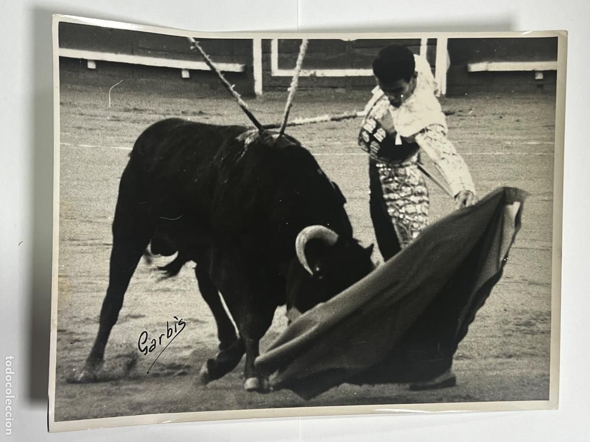 Tauromachie: ANTIGUA FOTOGRAF&Iacute;A.TORERO CALLEJA. FOTO CURRO GARBIS. GRAN TAMA&Ntilde;O
