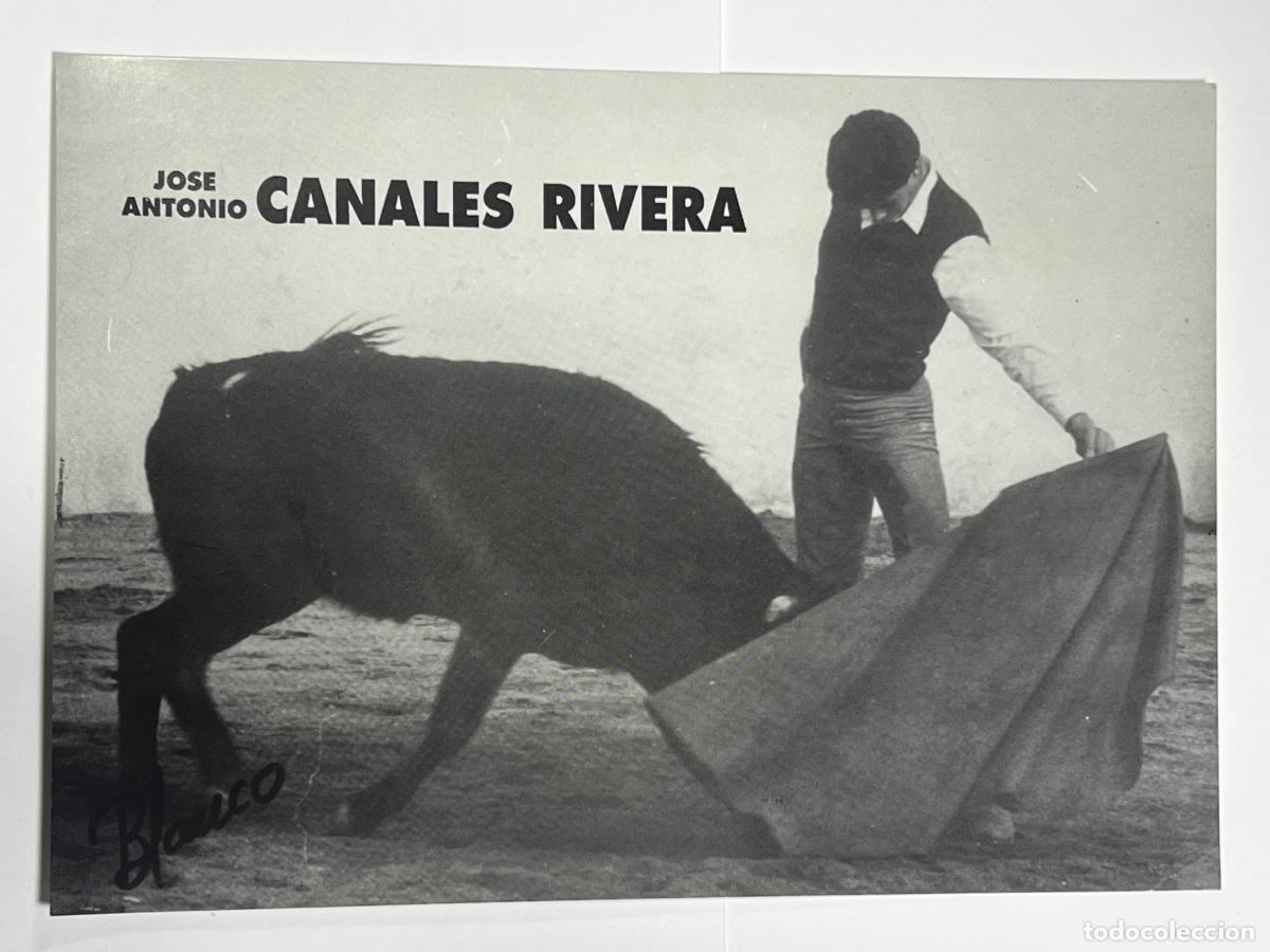 Tauromaquia: ANTIGUA FOTOGRAF&Iacute;A. TORERO JOSE ANTONIO CANALES RIVERA . TAUROMAQUIA.