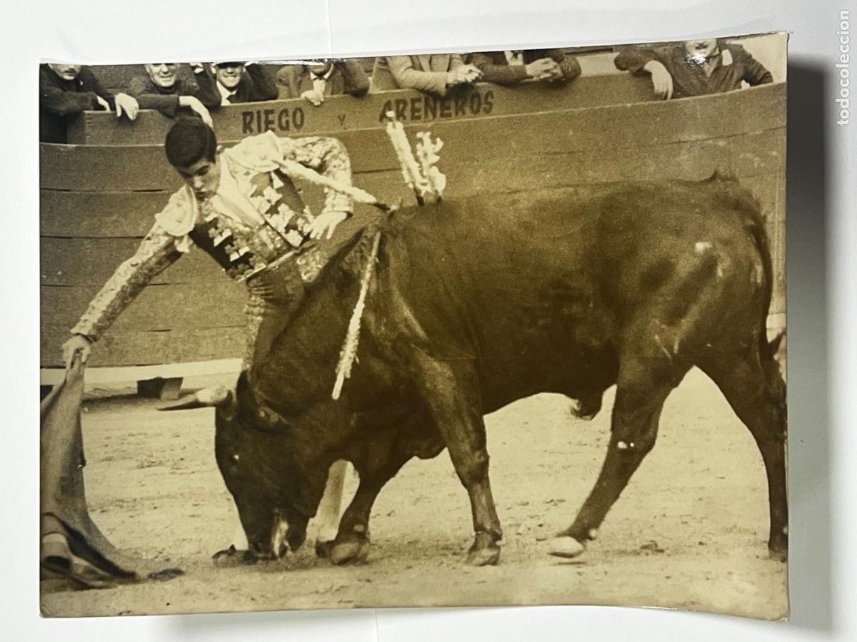Tauromaquia: ANTIGUA FOTOGRAF&Iacute;A. TORERO ANTONIO RUIZ EL BARQUILLERO. TAUROMAQUIA. FOT&Oacute;GRAFO JOS&Eacute; CERDA.
