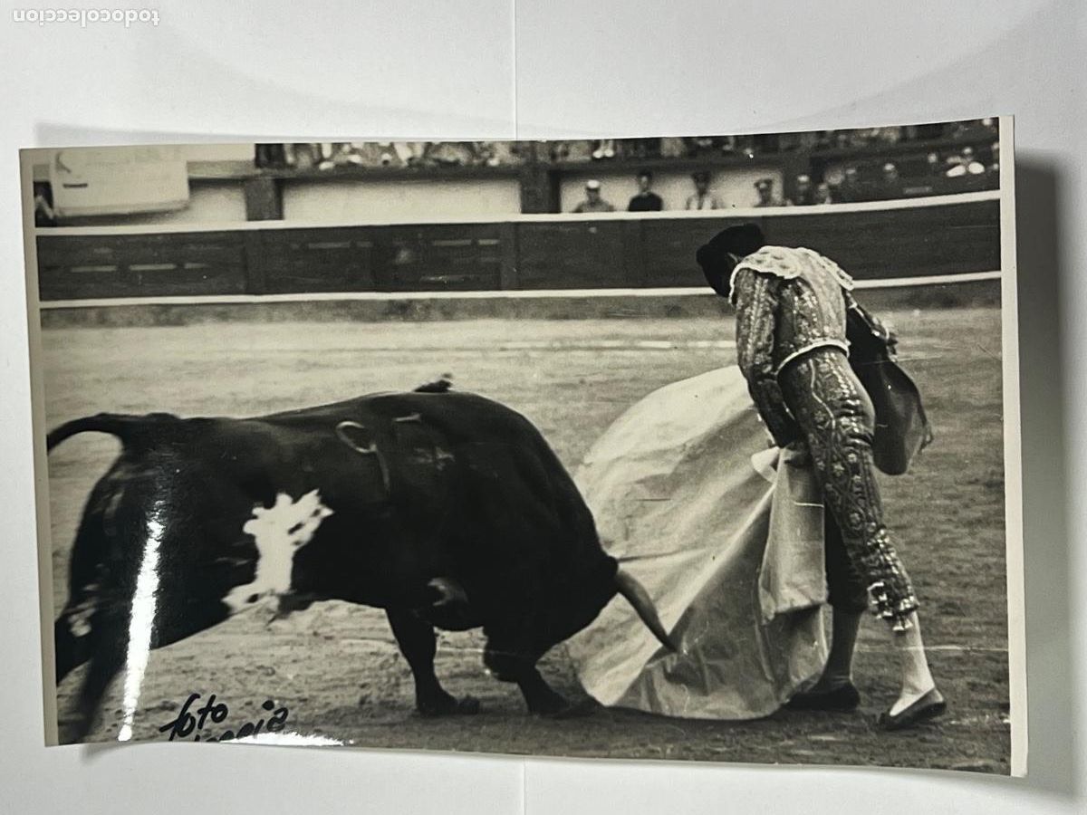 Tauromaquia: ANTIGUA FOTOGRAF&Iacute;A. TORERO LITRI. TAUROMAQUIA. FOTOGRAFO VALENCIA.