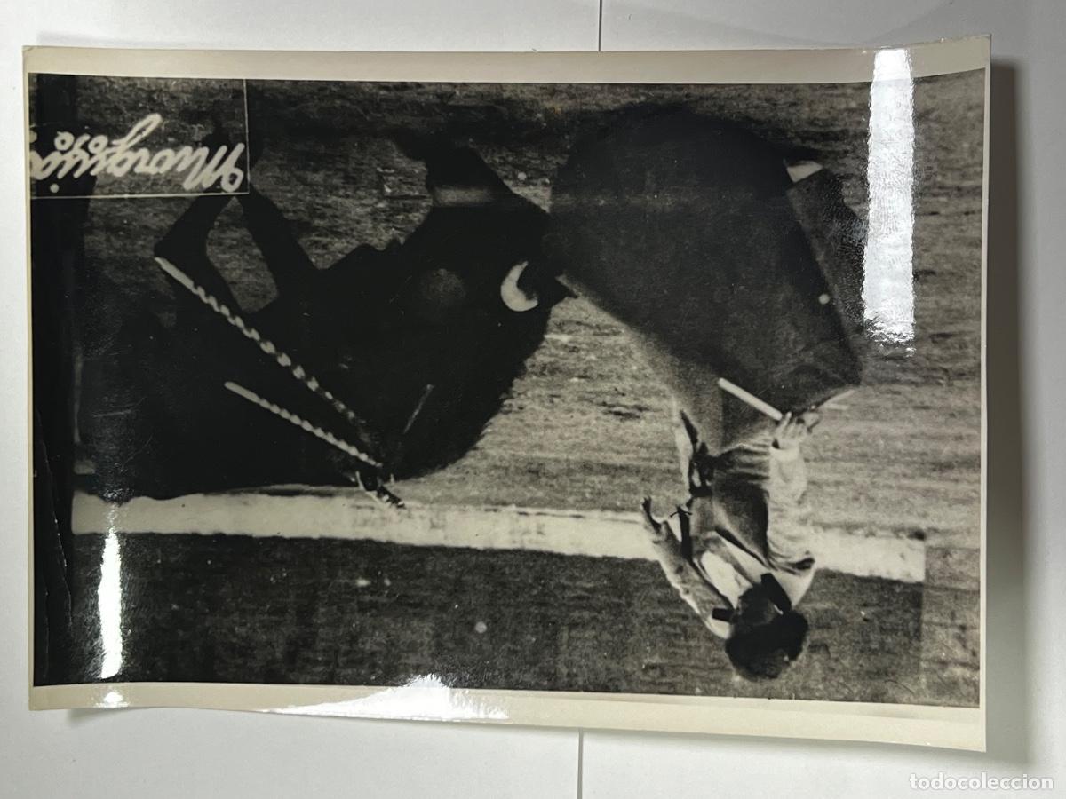 Tauromaquia: ANTIGUA FOTOGRAF&Iacute;A. TORERA AMINA ASSIS. 18 x 13 CM.