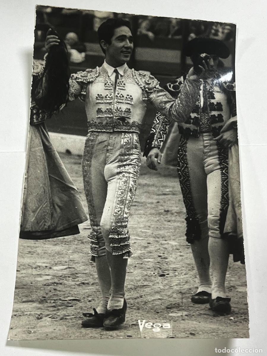 Tauromaquia: ANTIGUA FOTOGRAF&Iacute;A. TORERO. PACO CAMINO. FOTO VEGA. 18 x 13 CM