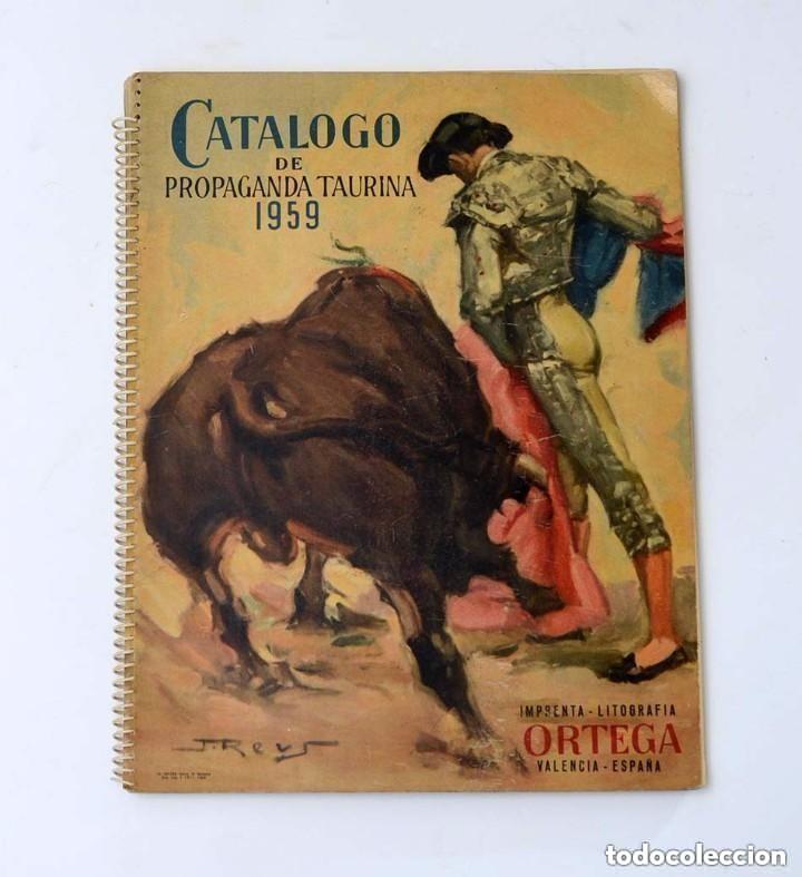 Tauromaquia: catalogo entradas toros propaganda taurina imprenta ortega 1957 edicion limitada