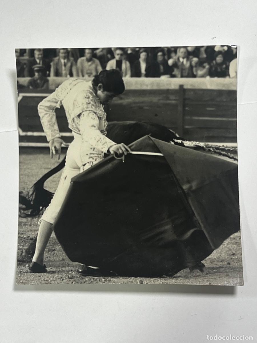 Tauromaquia: ANTIGUA FOTOGRAF&Iacute;A. TORERO ANTONIO RUBIO MACANDRO. FOTO MARTIN. 12 x 11 CM.
