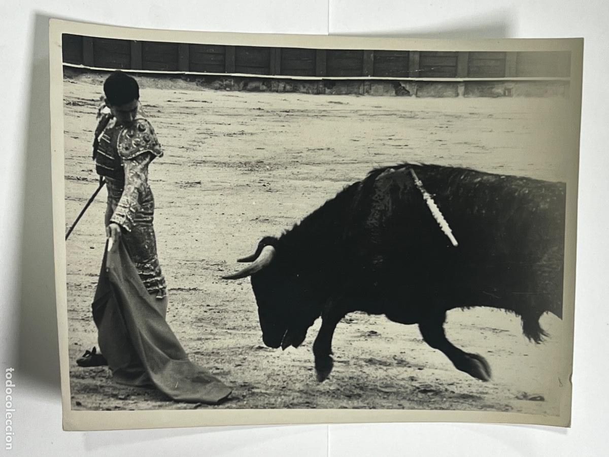 Tauromaquia: ANTIGUA FOTOGRAF&Iacute;A. TORERO JUAN ANTONIO MACARENO. 17,5 x 12,5 CM.